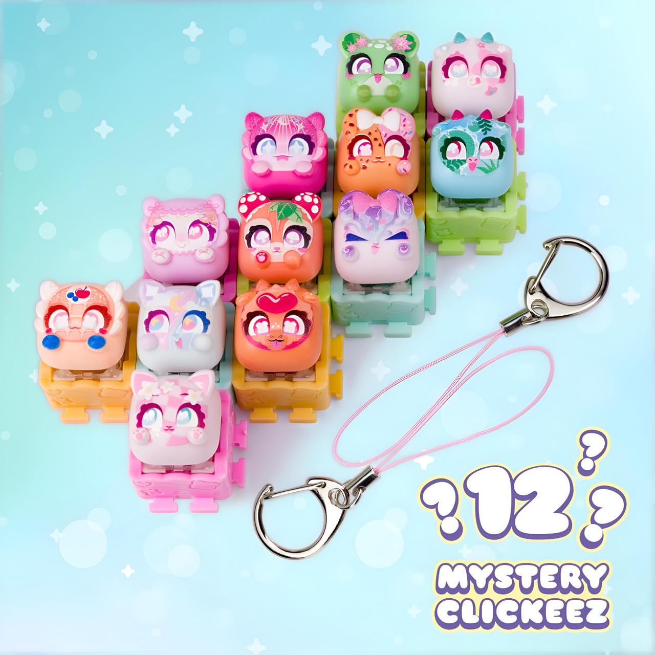 Clickeez Series 3 Bubble Pops - 12 Pack