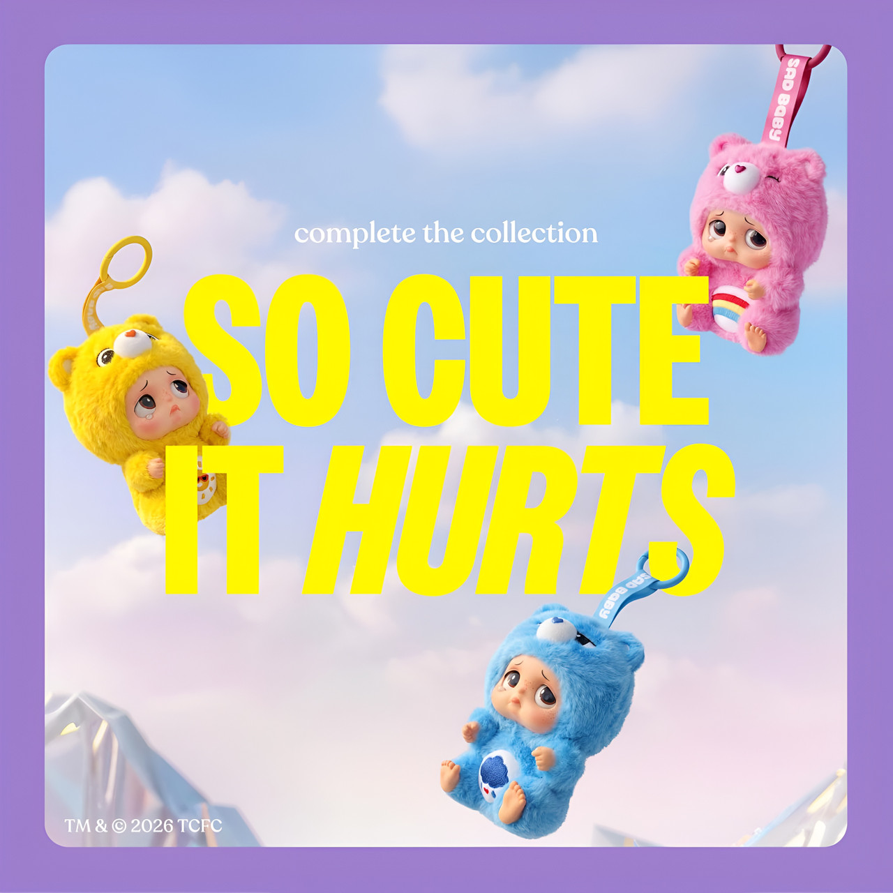 Starbox Sad Baby Care Bears Series 1 Blind Box