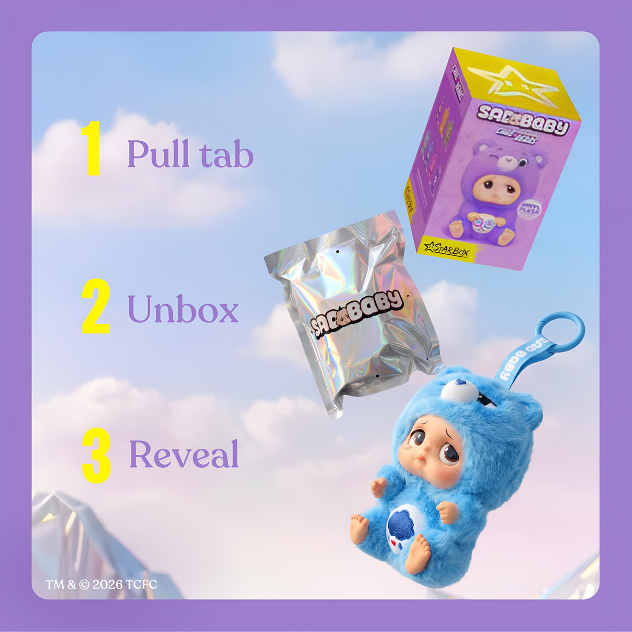 Starbox Sad Baby Care Bears Series 1 Blind Box
