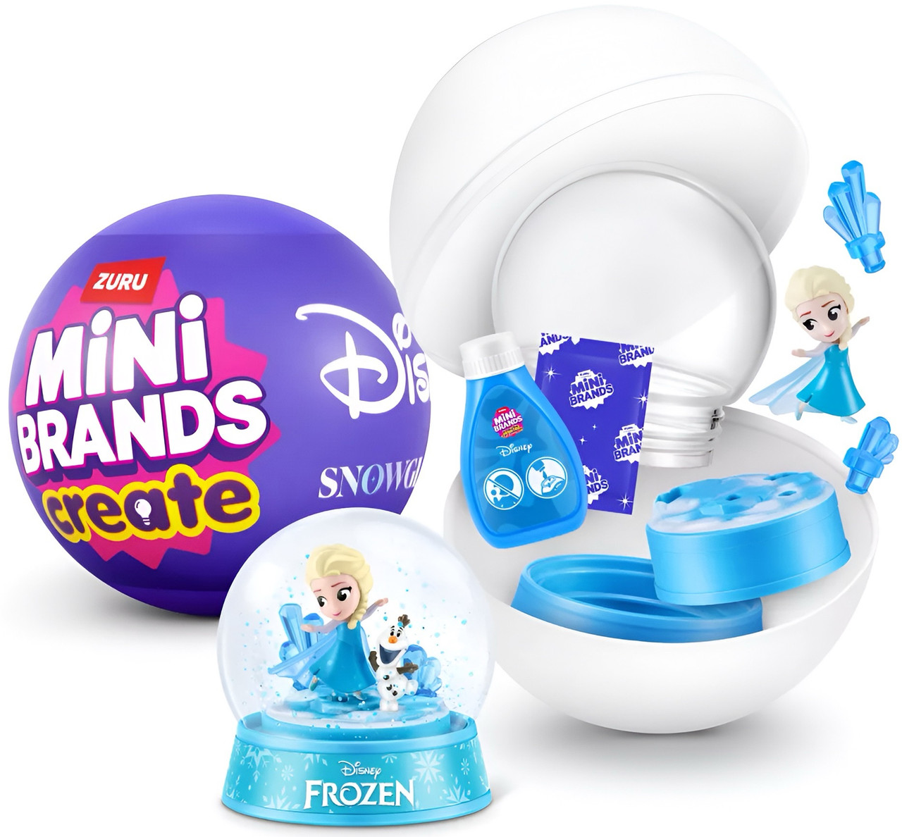 ZURU Mini Brands Create - Disney Snow Globes Series 1