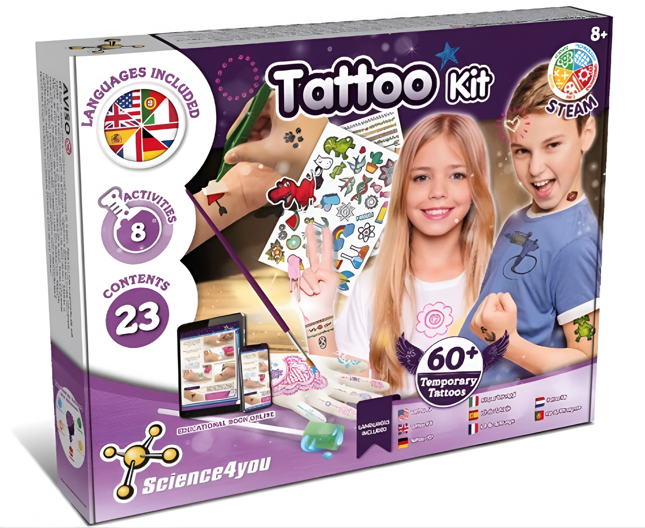 Tattoo Factory Science4you - Temporary Tattoos