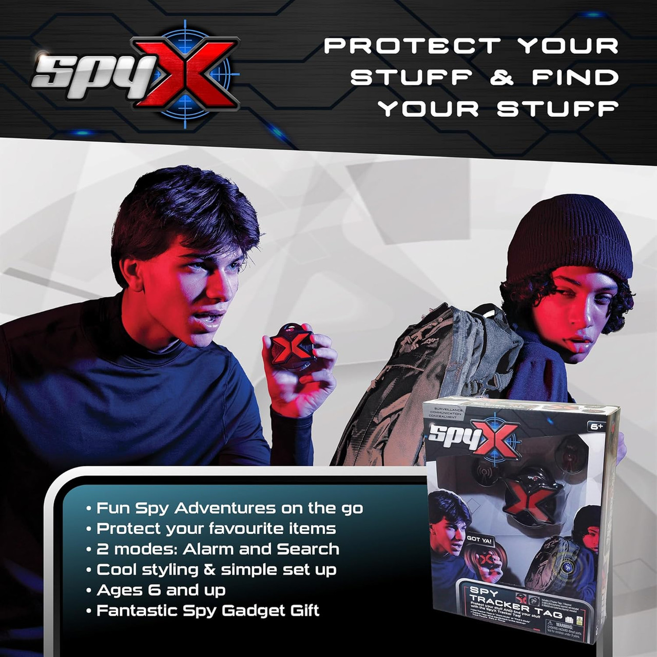 SpyX Spy Tracker Tag