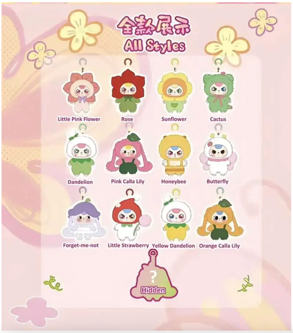 Baby Three Where is Spring Plush Blind Box