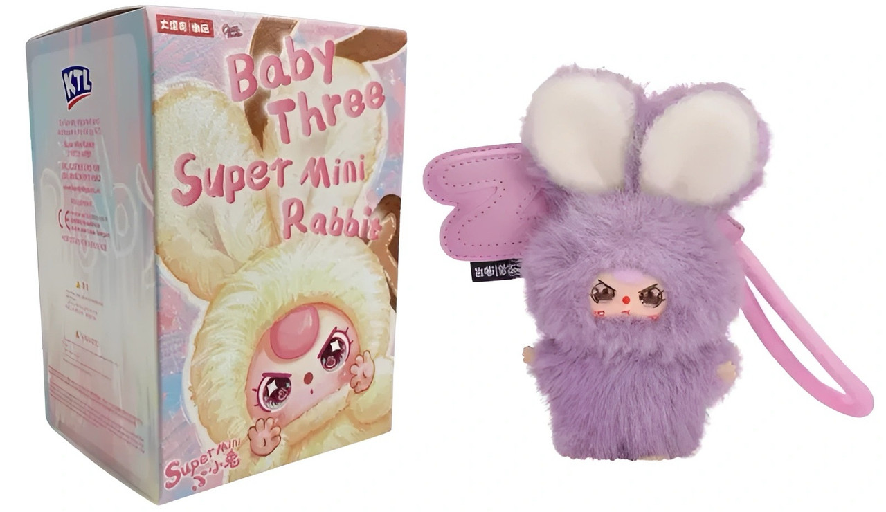 Baby Three Super Mini Bunny Plush Blind Box