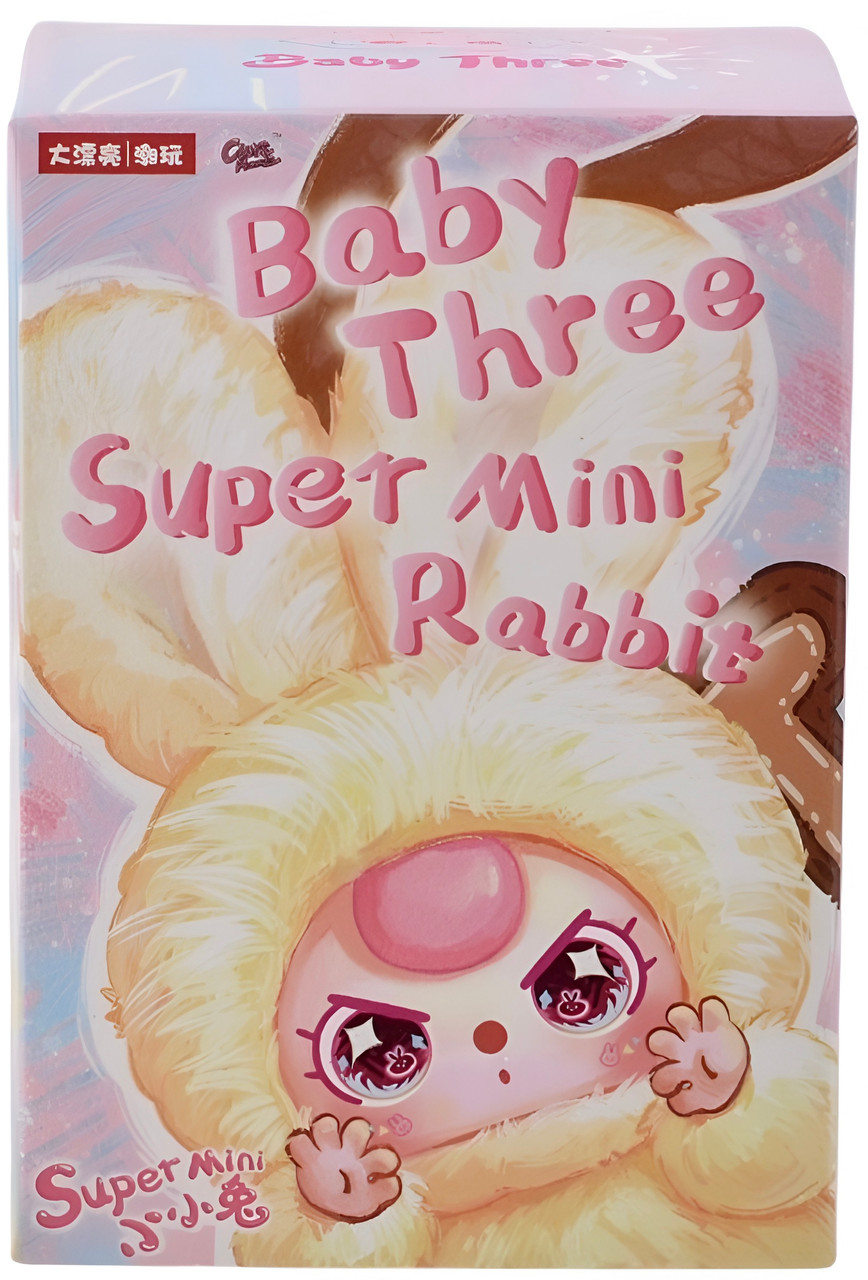 Baby Three Super Mini Bunny Plush Blind Box