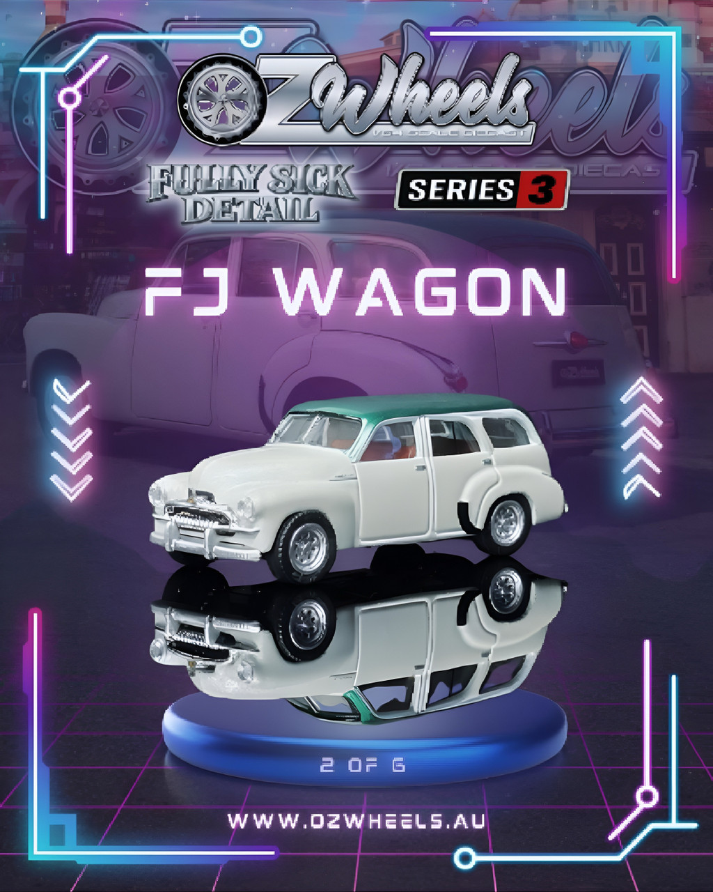 Oz Wheels 1:64 FSD Series 3