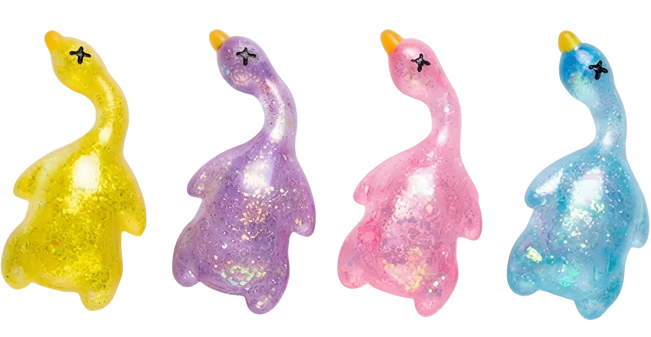 Squishy Duck - Sparkly Jelly Duck
