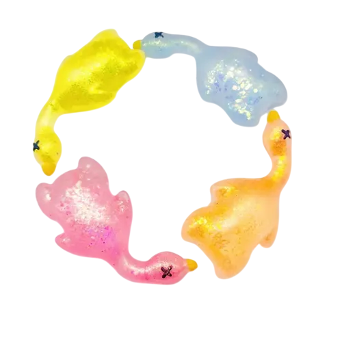 Squishy Duck - Sparkly Jelly Duck