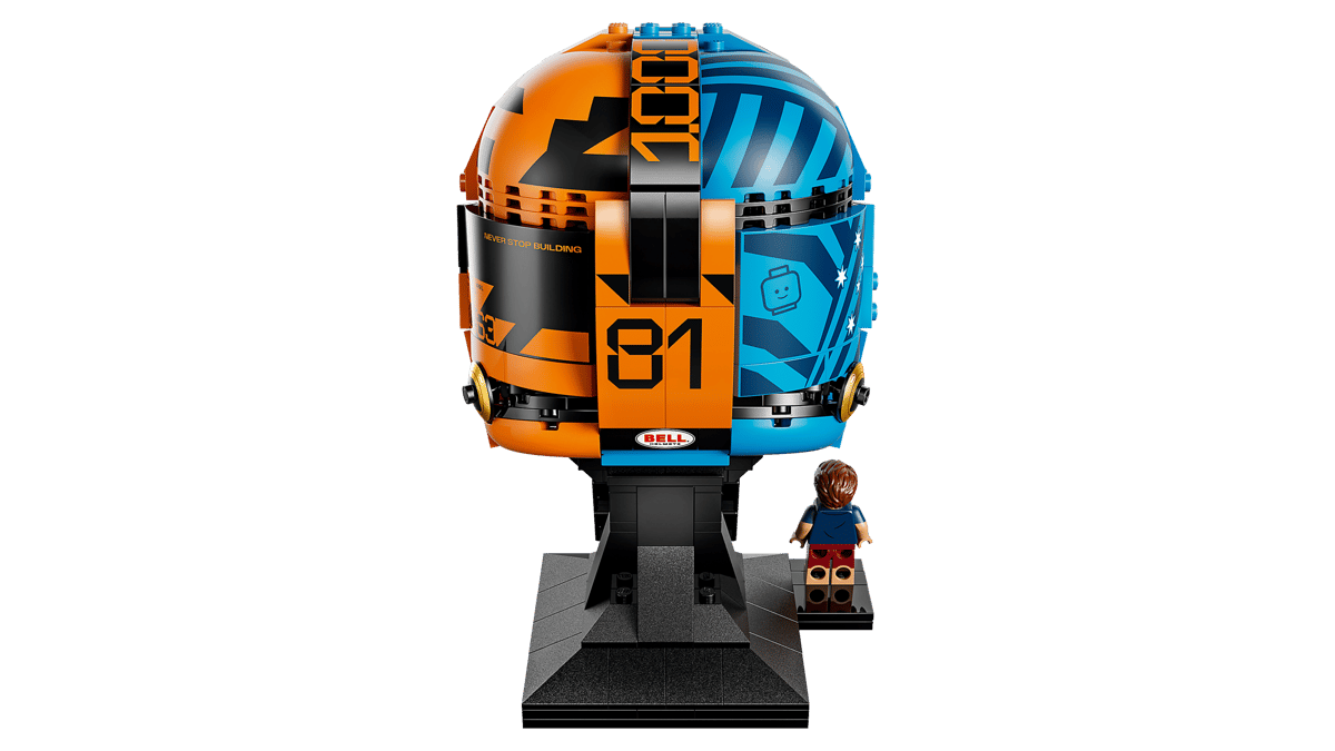 LEGO Editions McLaren Mastercard F1 Team Oscar Piastri Helmet 43017