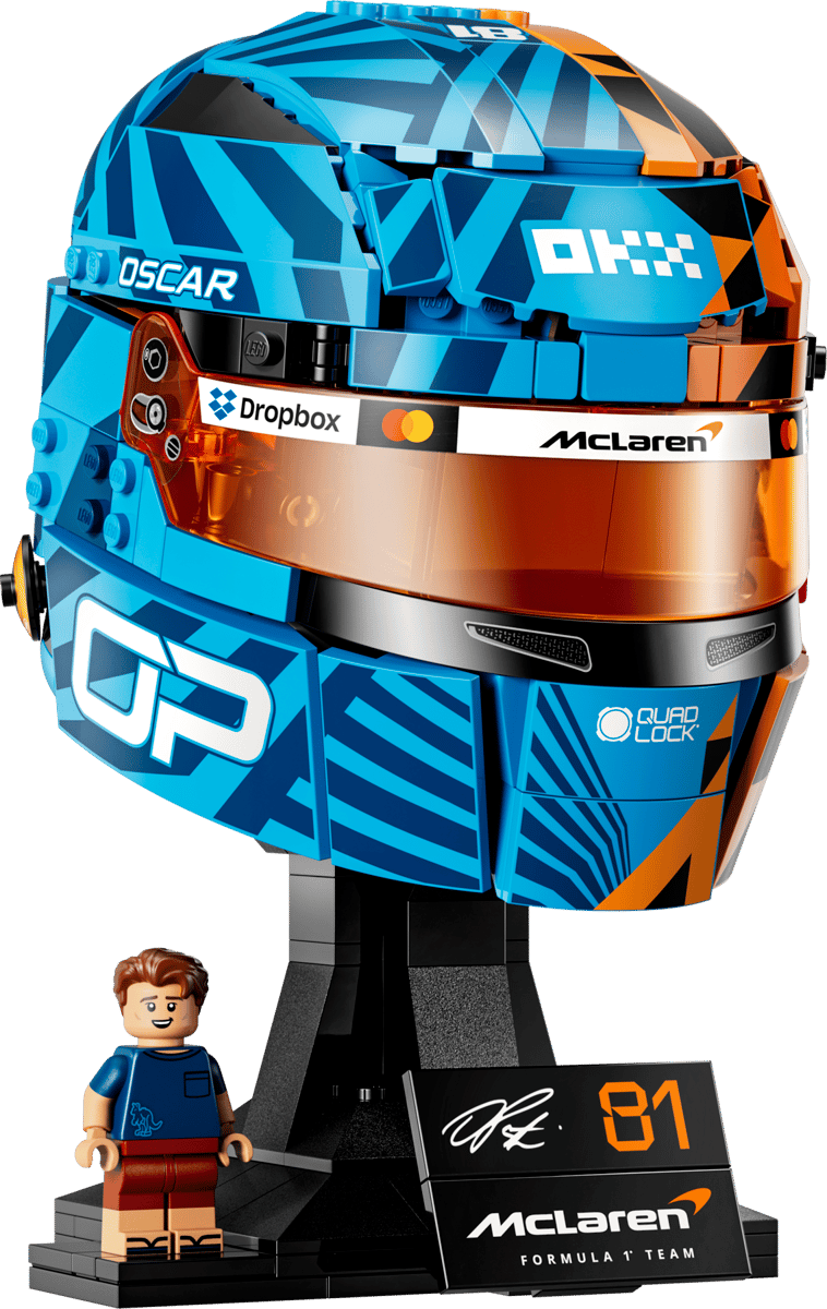 LEGO Editions McLaren Mastercard F1 Team Oscar Piastri Helmet 43017