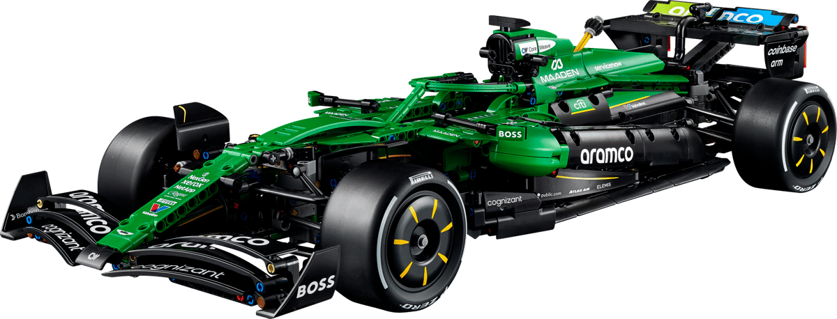 LEGO Technic Aston Martin Aramco AMR25 F1 Car 42240