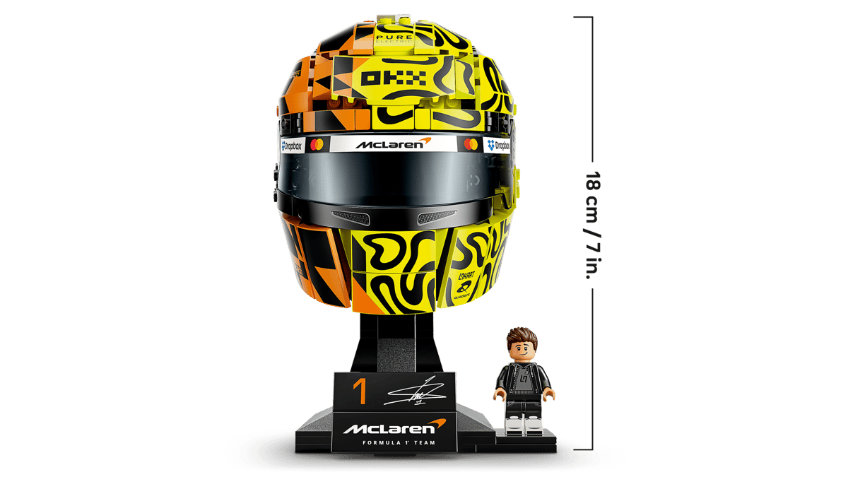 LEGO Editions McLaren Mastercard F1 Team Lando Norris Helmet 43023