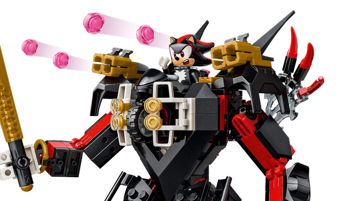 LEGO Sonic the Hedgehog Shadow's Mech vs. G.U.N. Trooper 77120