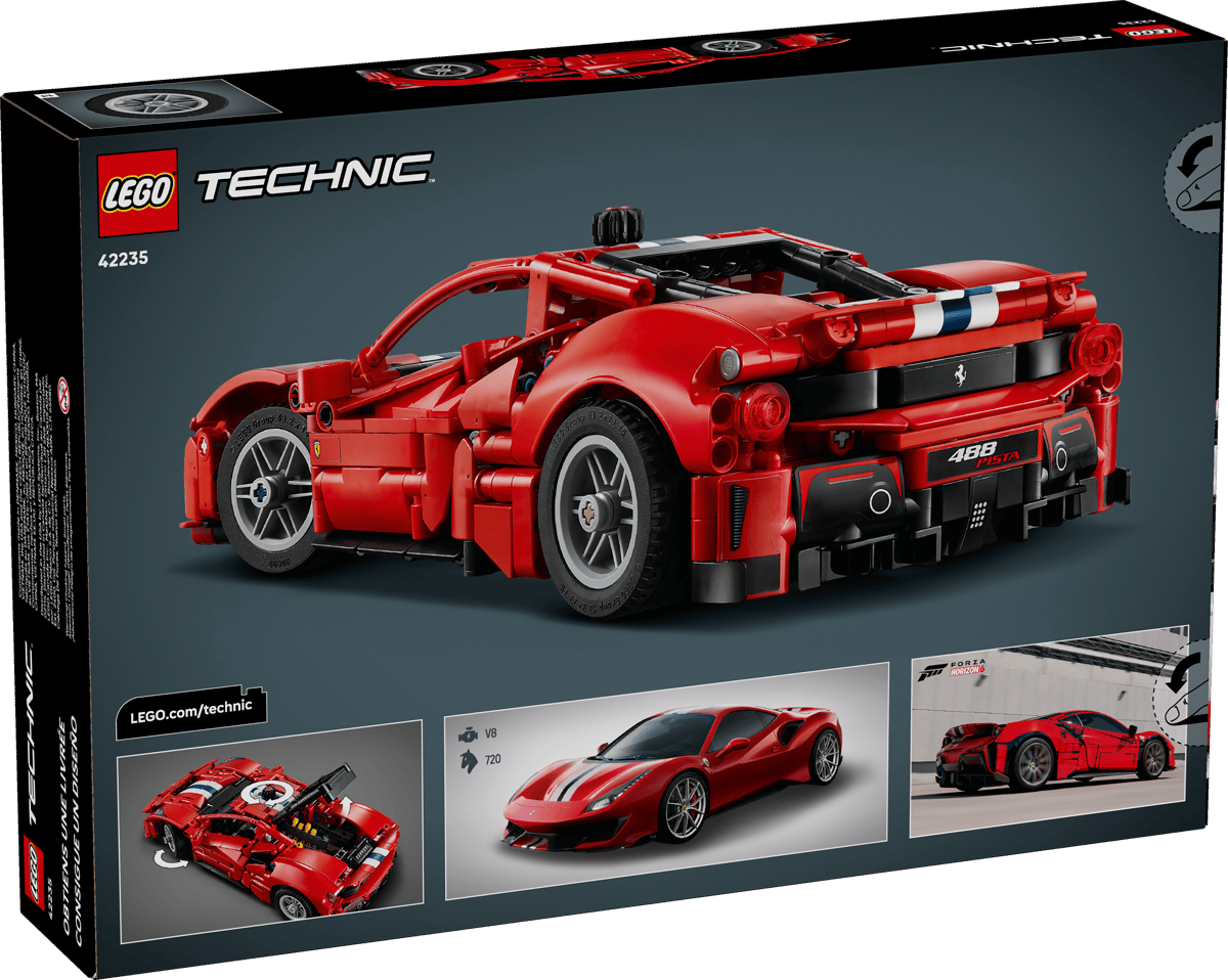 LEGO Technic Ferrari 488 Pista Car 42235