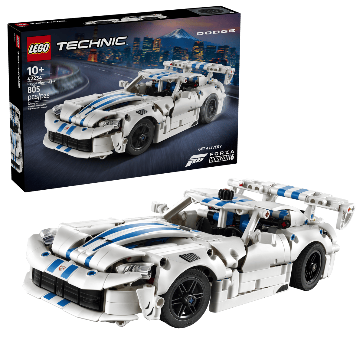 LEGO Technic Dodge Viper GTS-R Sports Car 42234