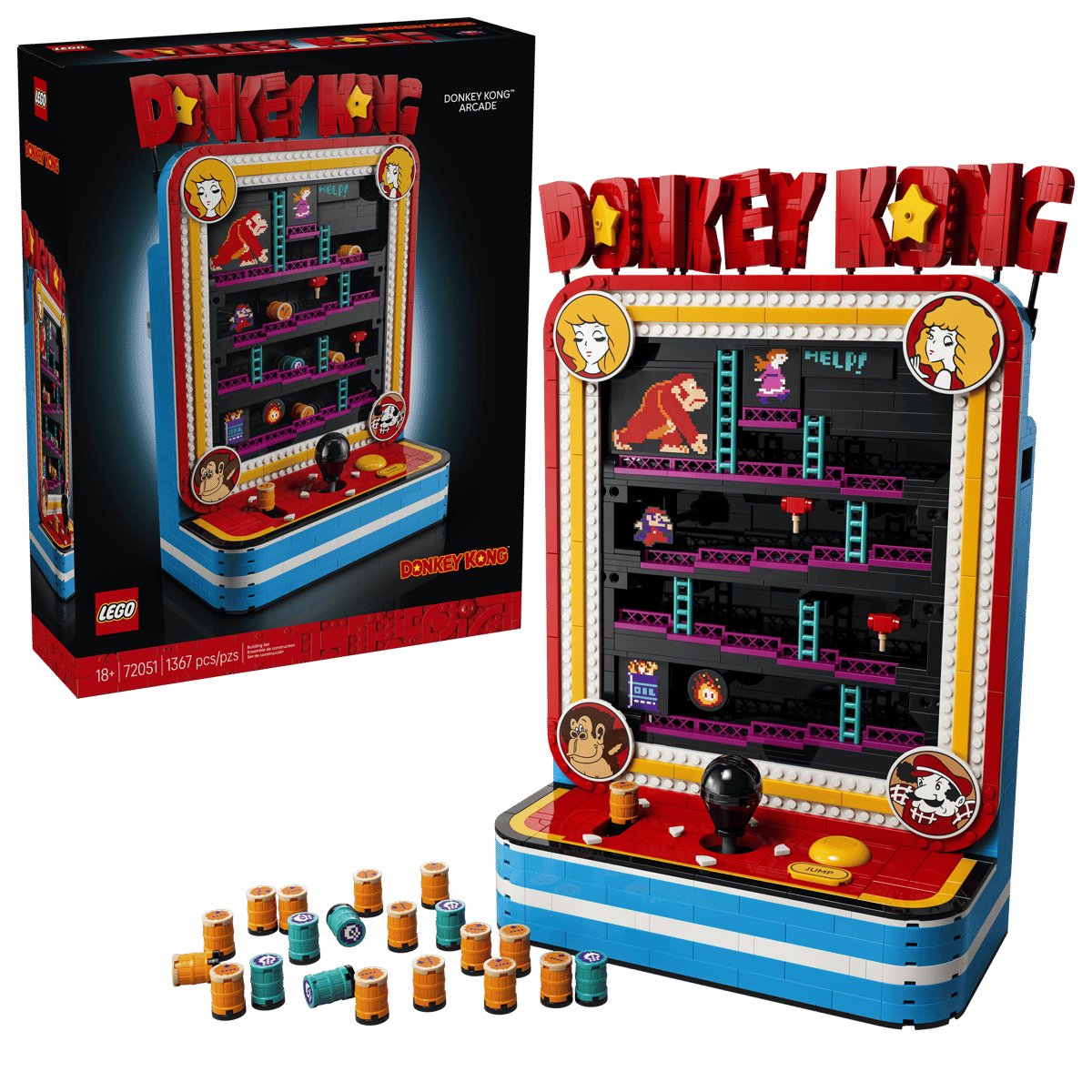 LEGO Super Mario Donkey Kong Arcade 72051