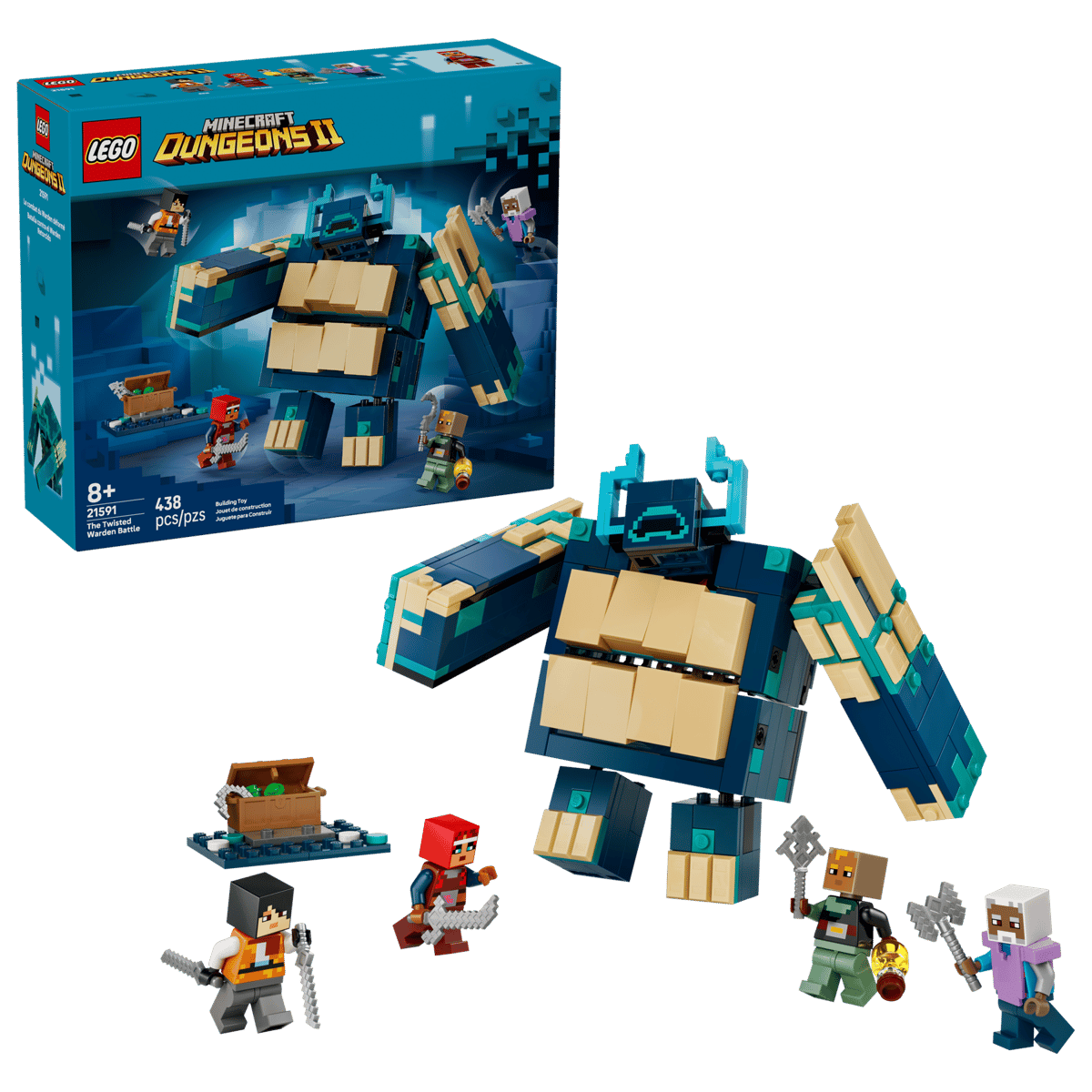 LEGO Minecraft The Twisted Warden Battle 21591