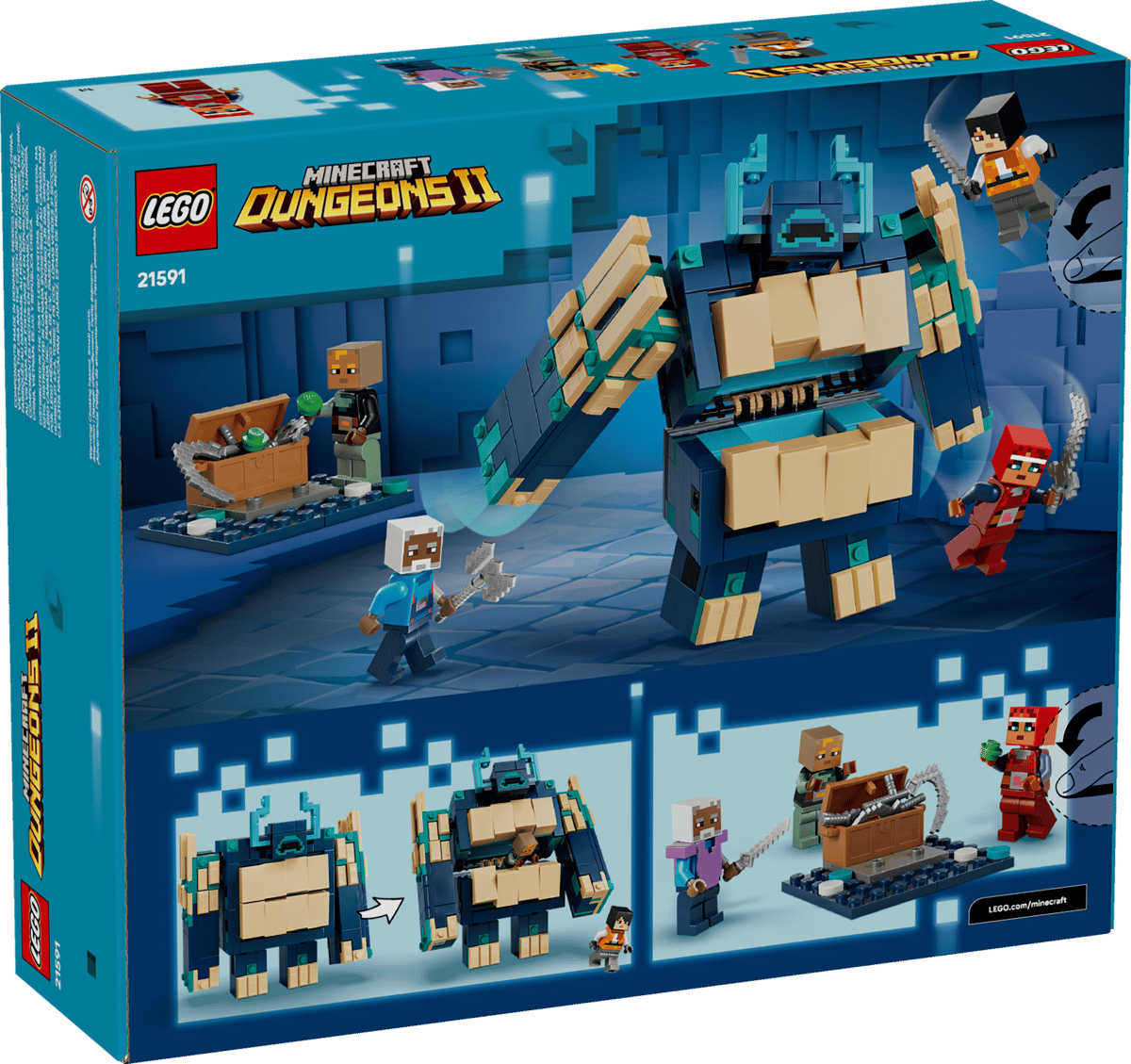LEGO Minecraft The Twisted Warden Battle 21591