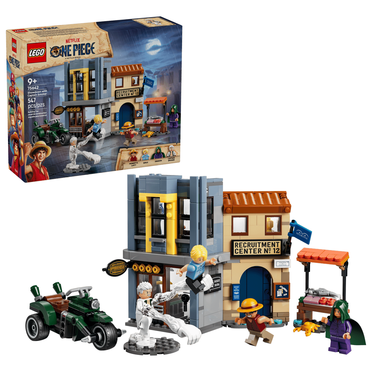 LEGO One Piece Showdown with Captain Smoker 75642