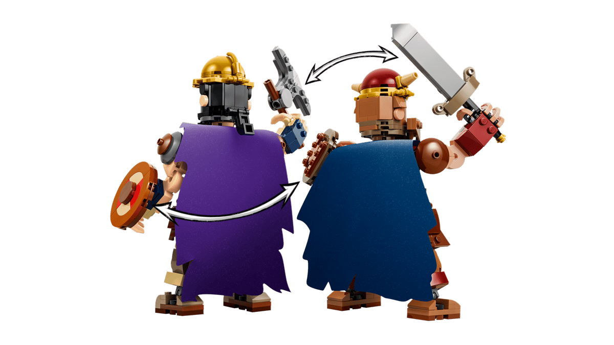 LEGO One Piece Dorry vs. Brogy – Giants of Little Garden 75644