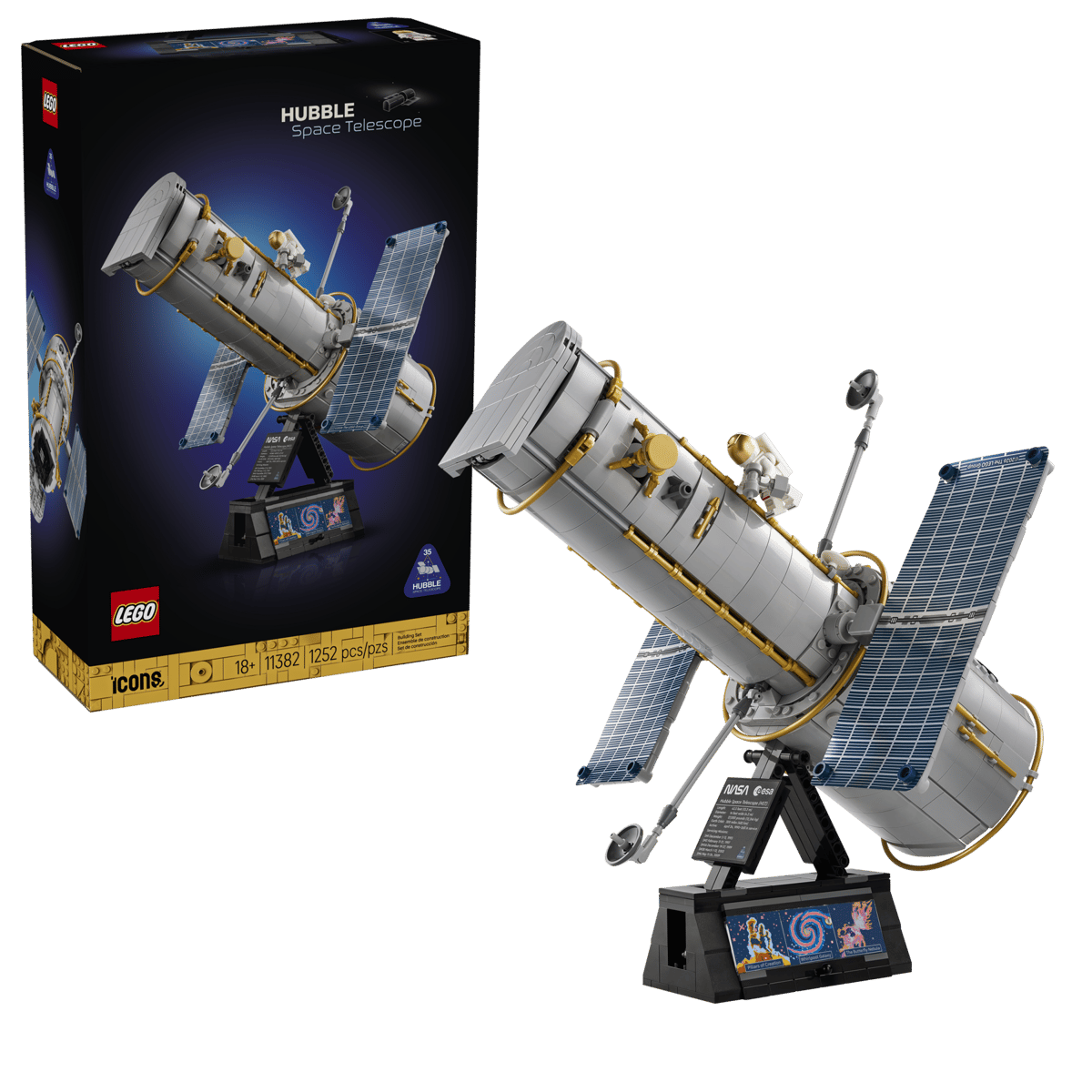 LEGO Icons Hubble Space Telescope 11382