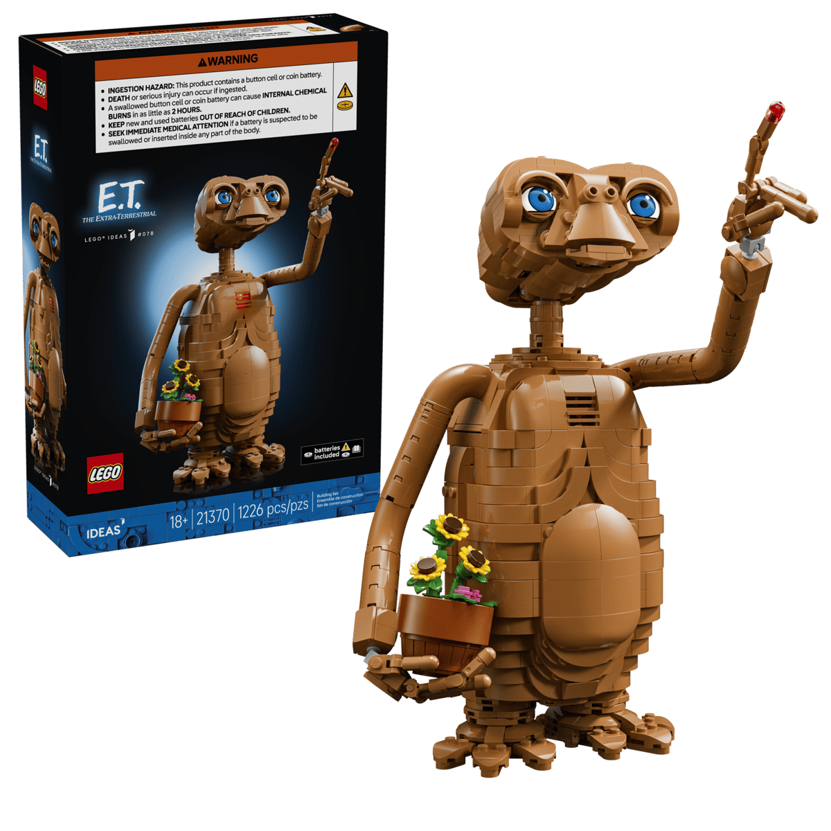 LEGO Ideas E.T. the Extra-Terrestrial 21370