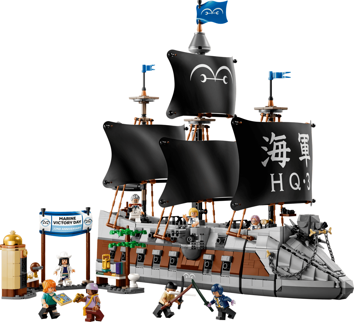 LEGO One Piece Garp's Marine Battleship 75646