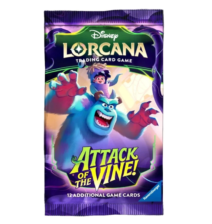 Disney Lorcana TCG: S13 Attack of the Vine Booster Pack