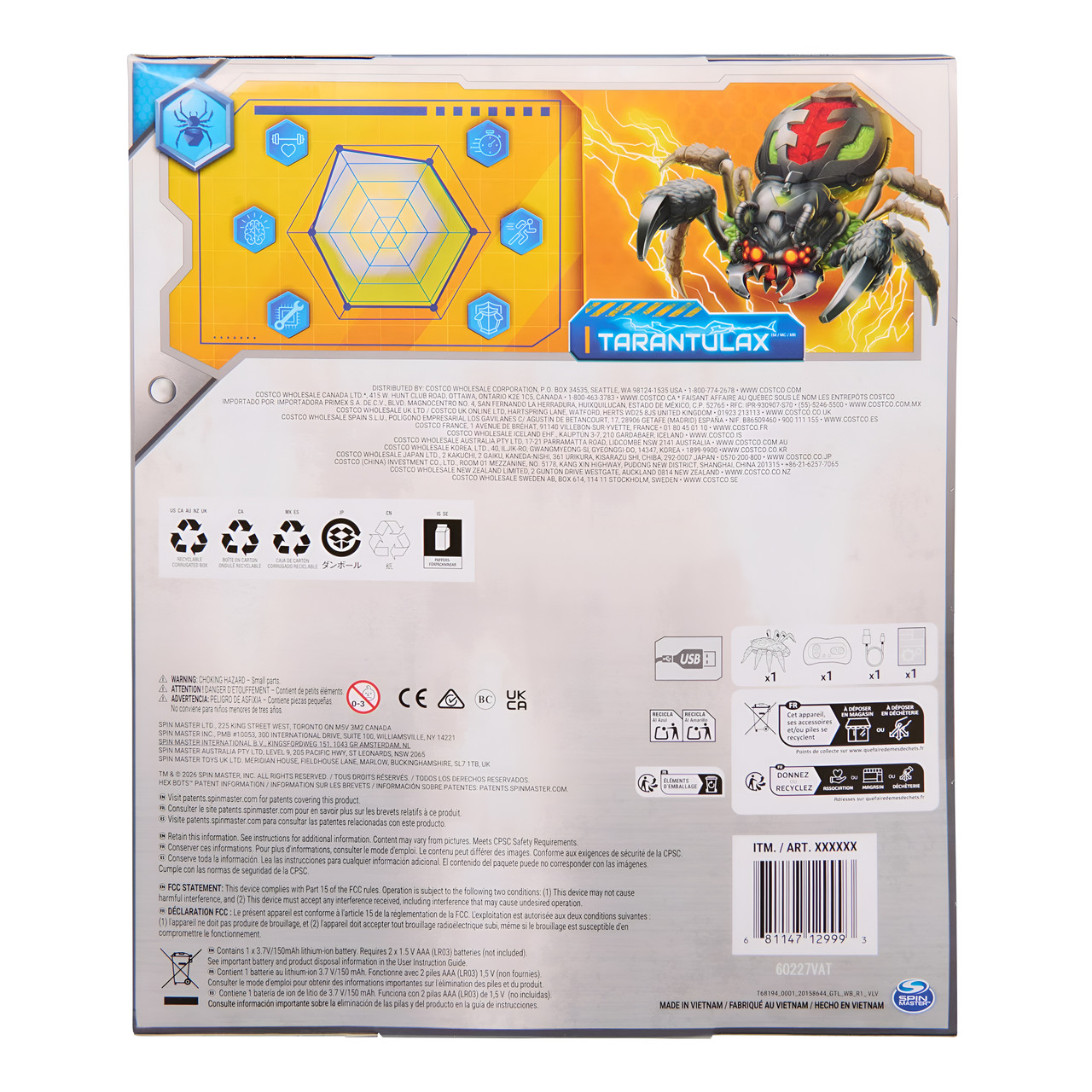 Hex Bots Wall Crawl Spider