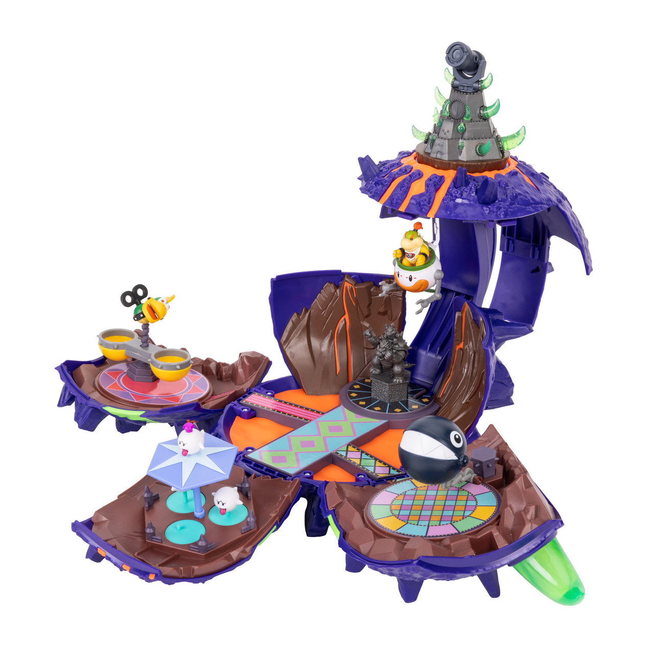 Super Mario Galaxy Movie - Web Bowser Jr Planet Playset