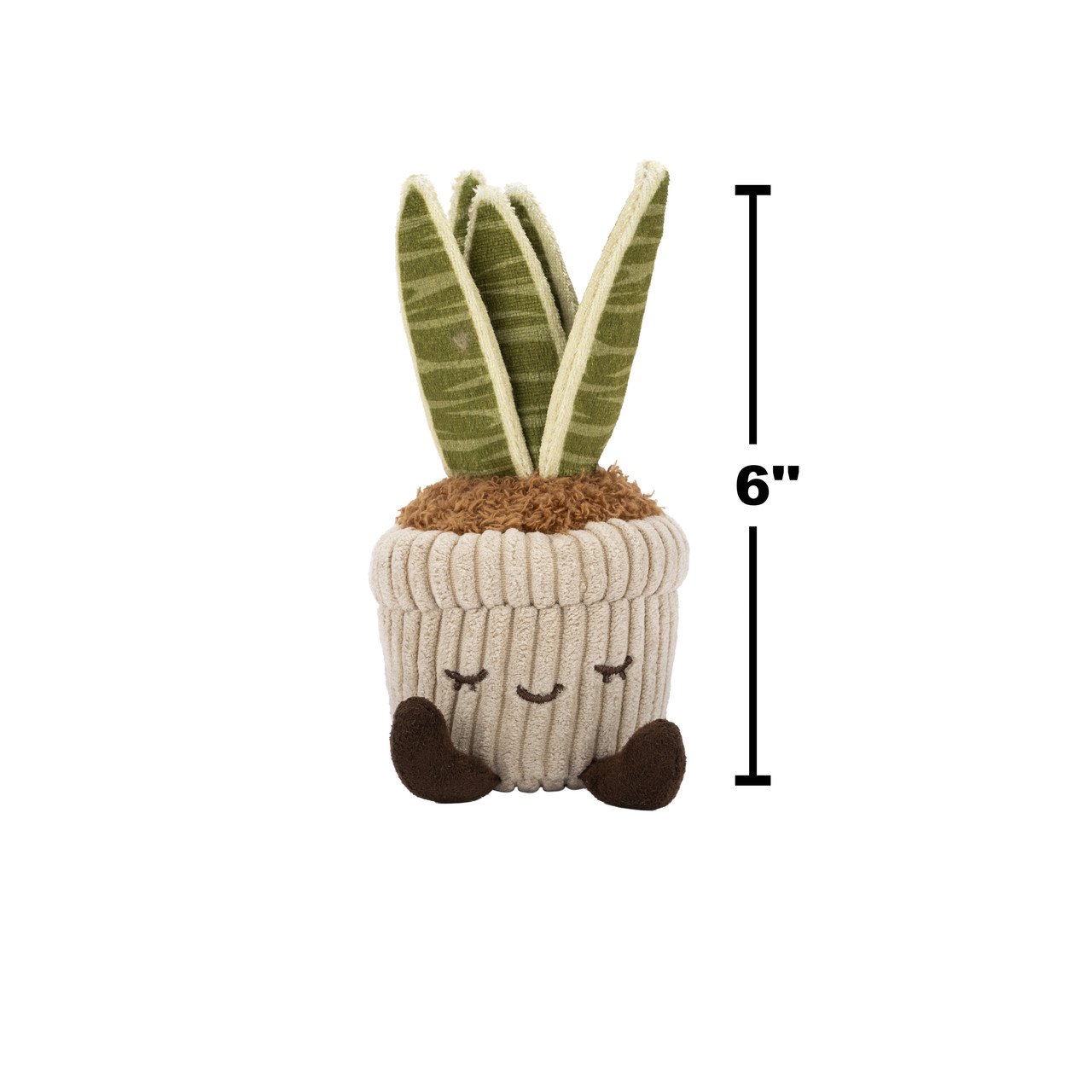 Greenhouse Corduroy Plant 6-Inch Plush