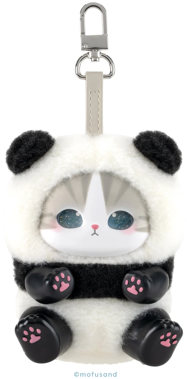 Mofusand Kiramekko Fluffy Kittens Vinyl Keychain Blind Box