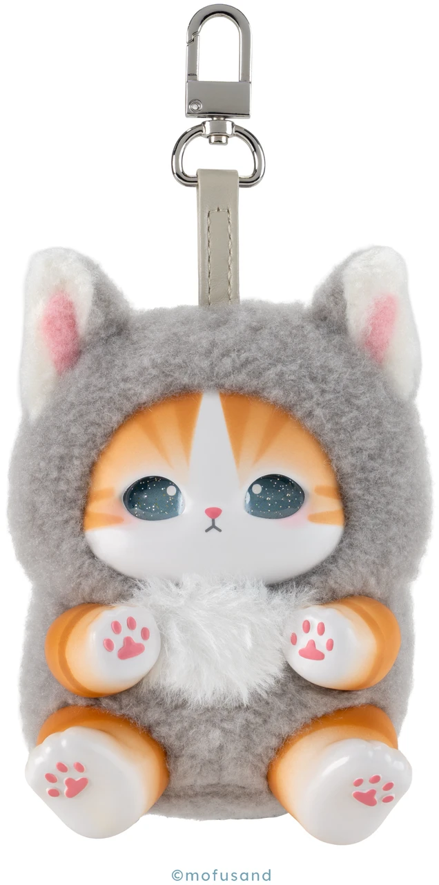 Mofusand Kiramekko Fluffy Kittens Vinyl Keychain Blind Box