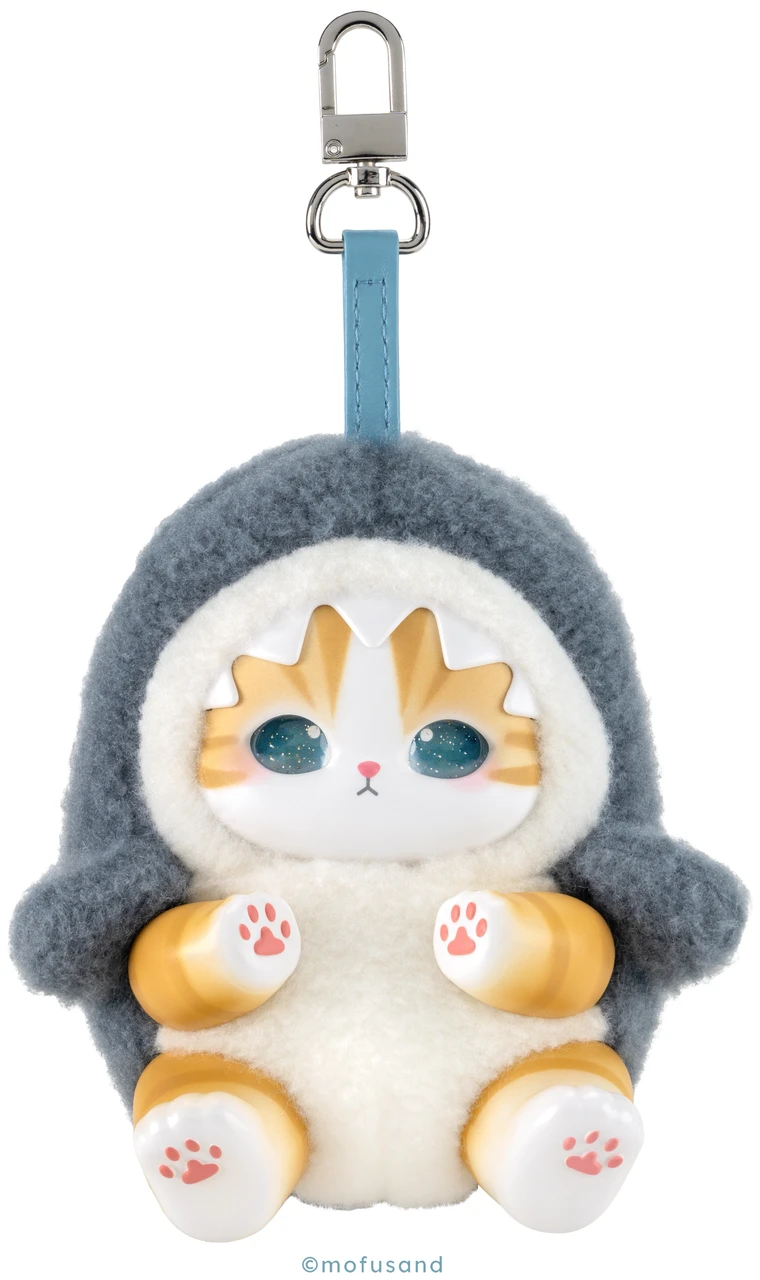 Mofusand Kiramekko Fluffy Kittens Vinyl Keychain Blind Box