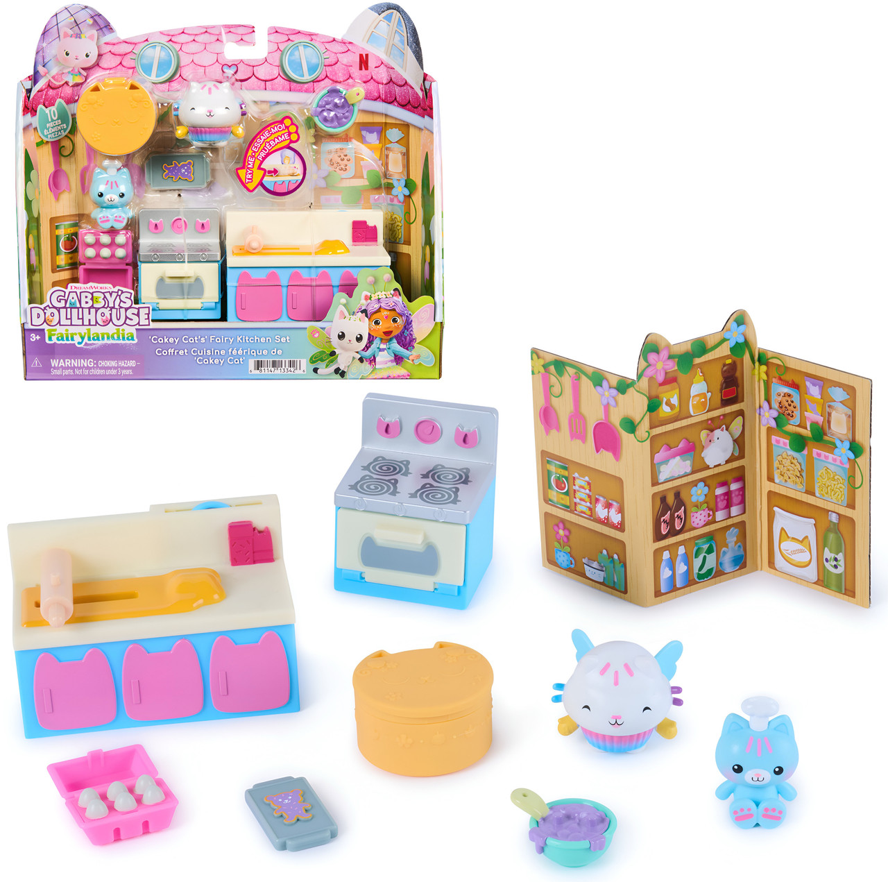 Gabby's Dollhouse Fairyriffic Furniture Set