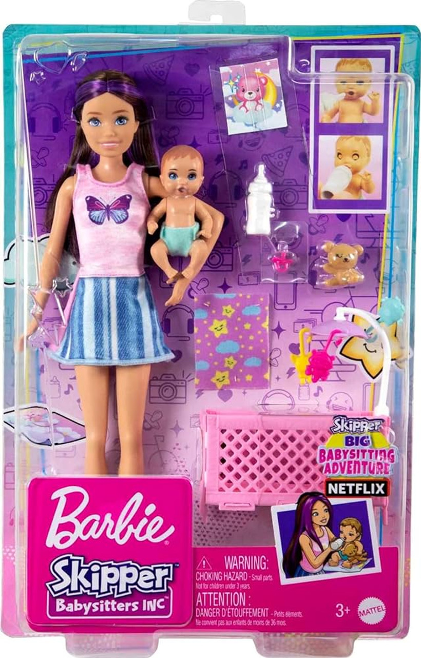 Barbie Sisters Babysitter Playset
