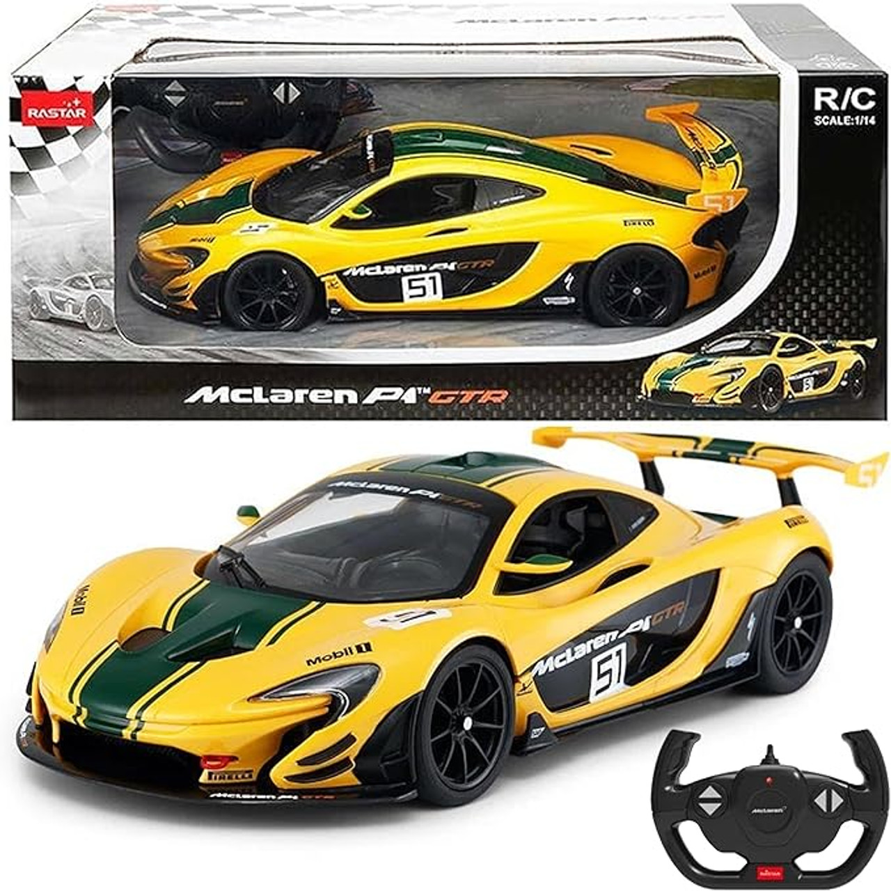 Rastar 1:14 McLaren P1 GTR RC Car Rastar 1:14 McLaren P1 GTR RC Car