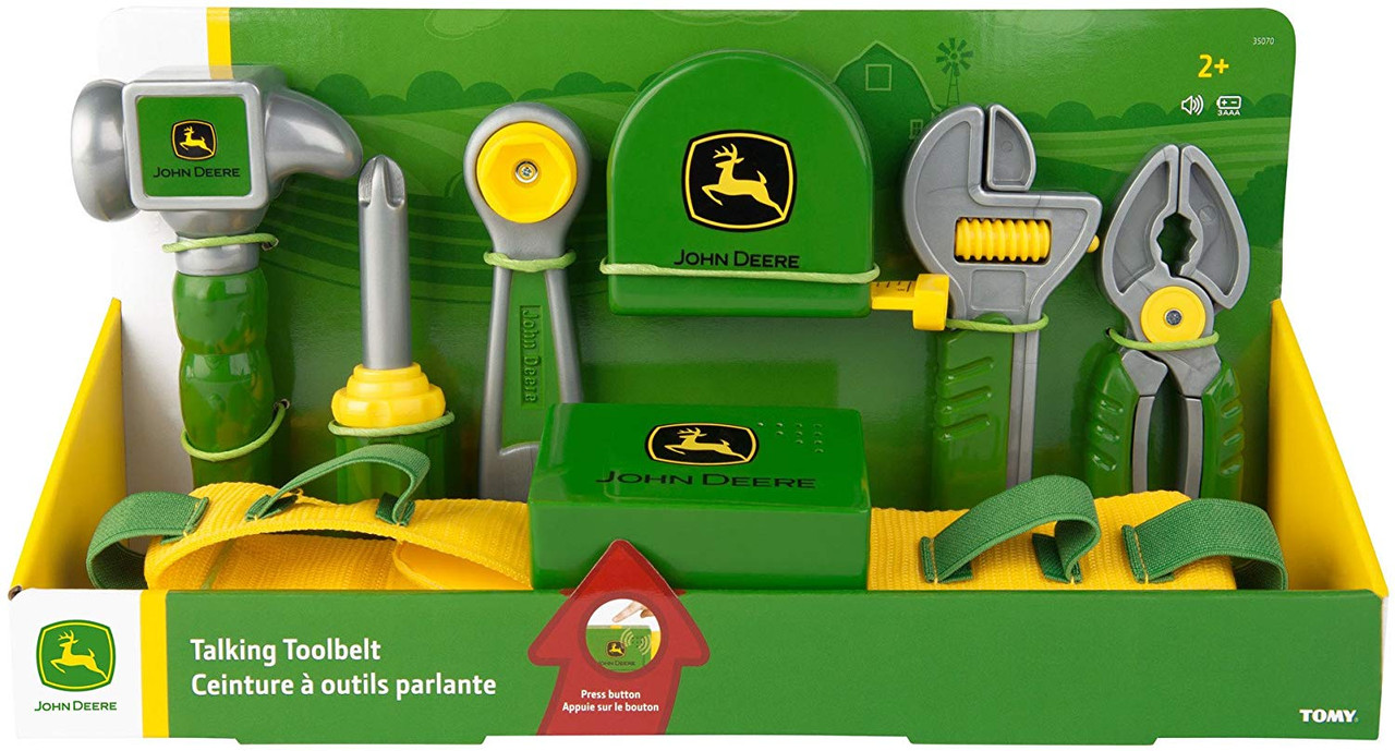 John Deere Talking Toolbelt Set