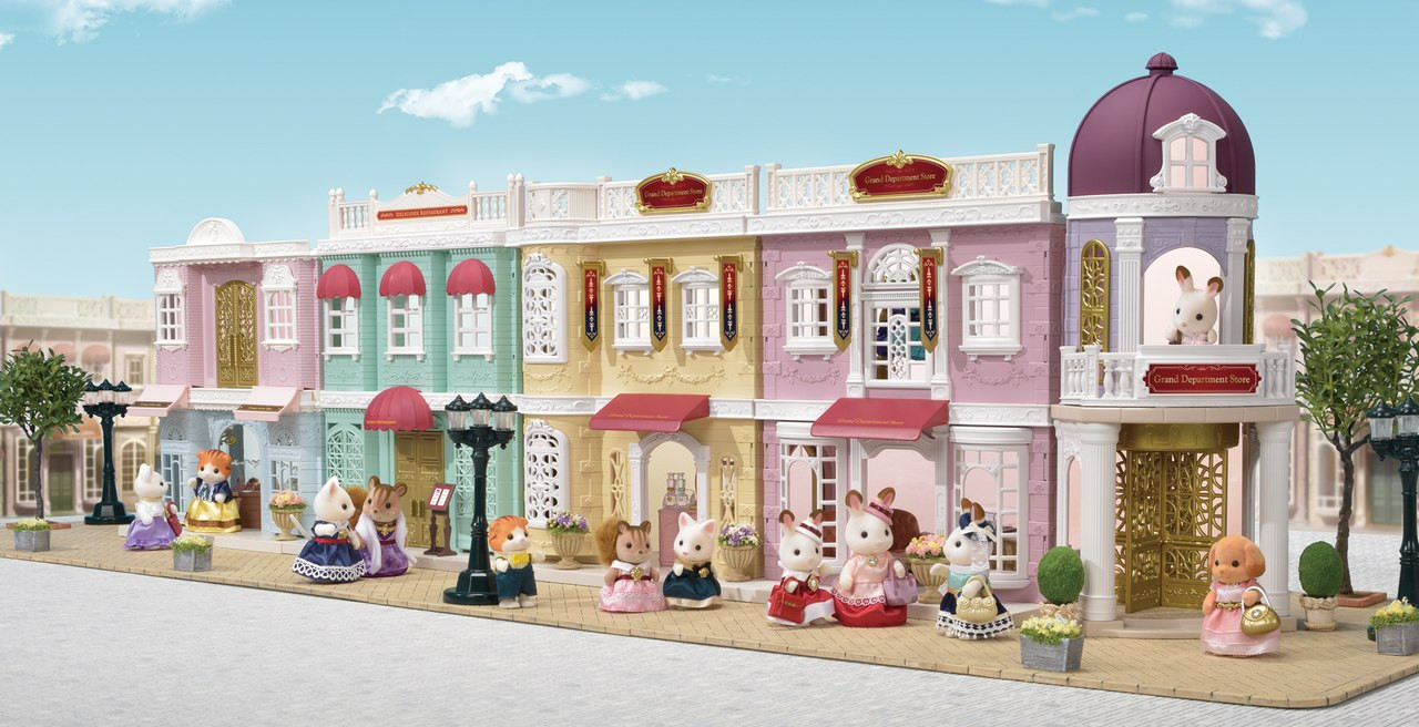 sylvanian families grand department