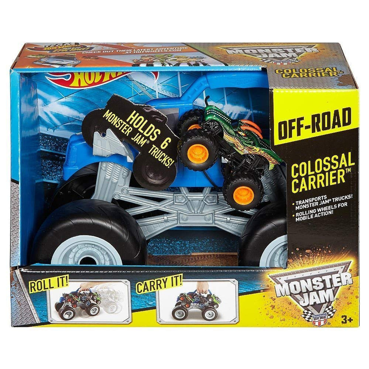 hot wheels monster truck carrier