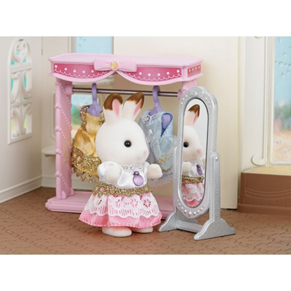 dressing area set sylvanian