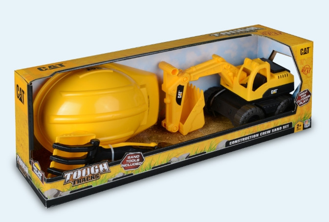 Cat Construction Crew Sand Set Assorted 82060 Toymate