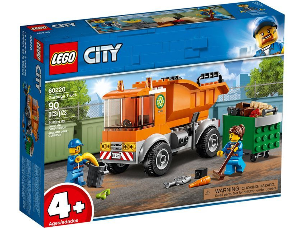 how to build a lego garbage truck