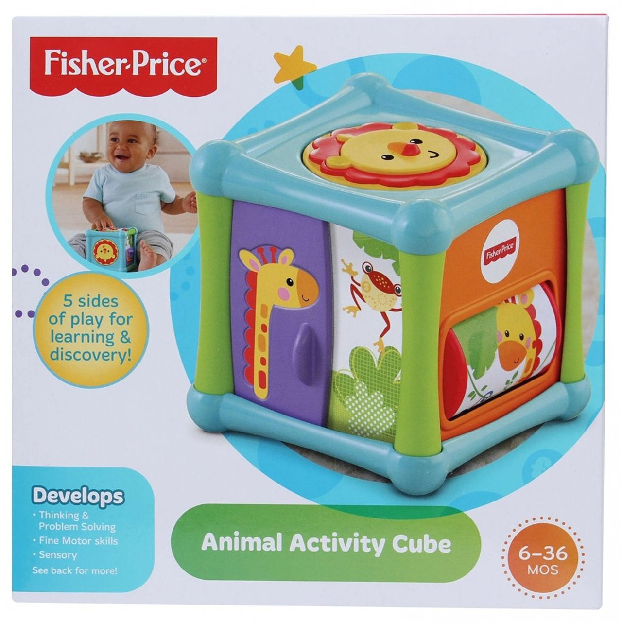 fisher price animal activity cube