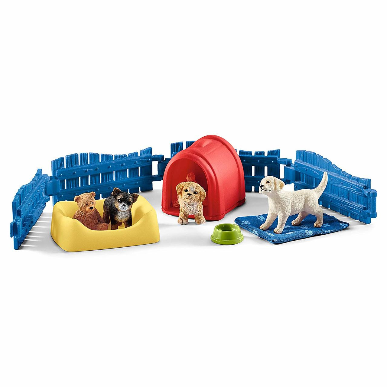 Schleich-Puppy Pen | SC42480 Schleich-Puppy Pen | SC42480