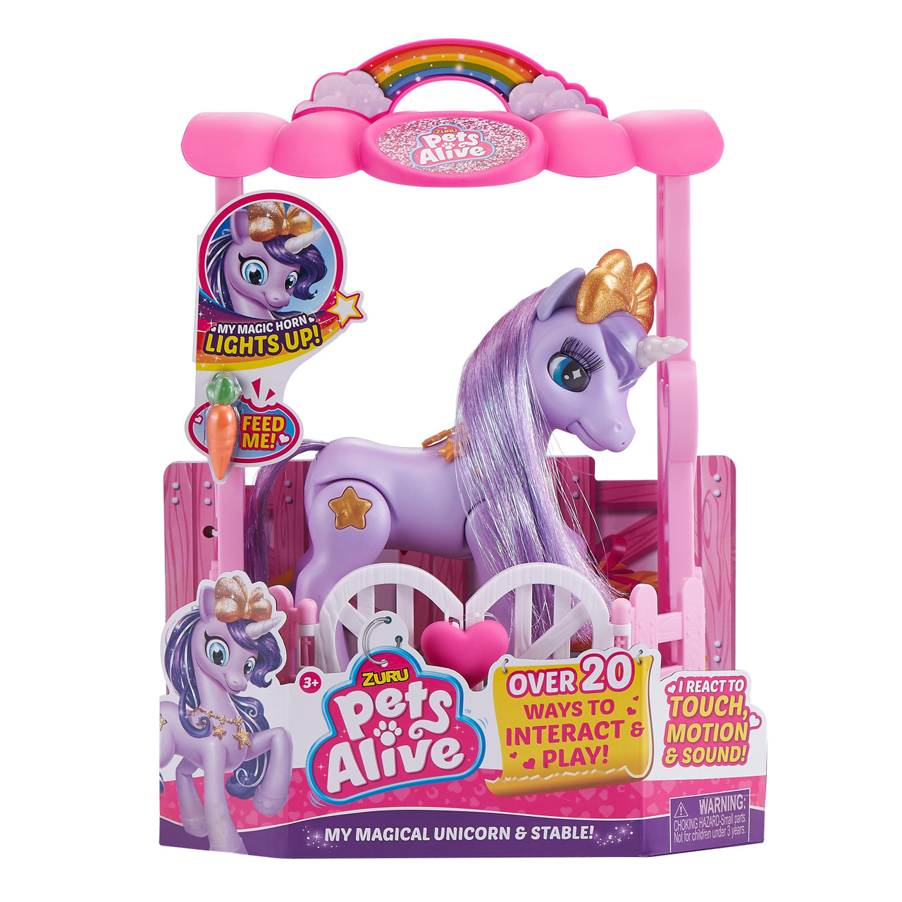 Zuru Pets Alve Unicorn Playset S1 | 9502 Zuru Pets Alve Unicorn Playset S1 | 9502