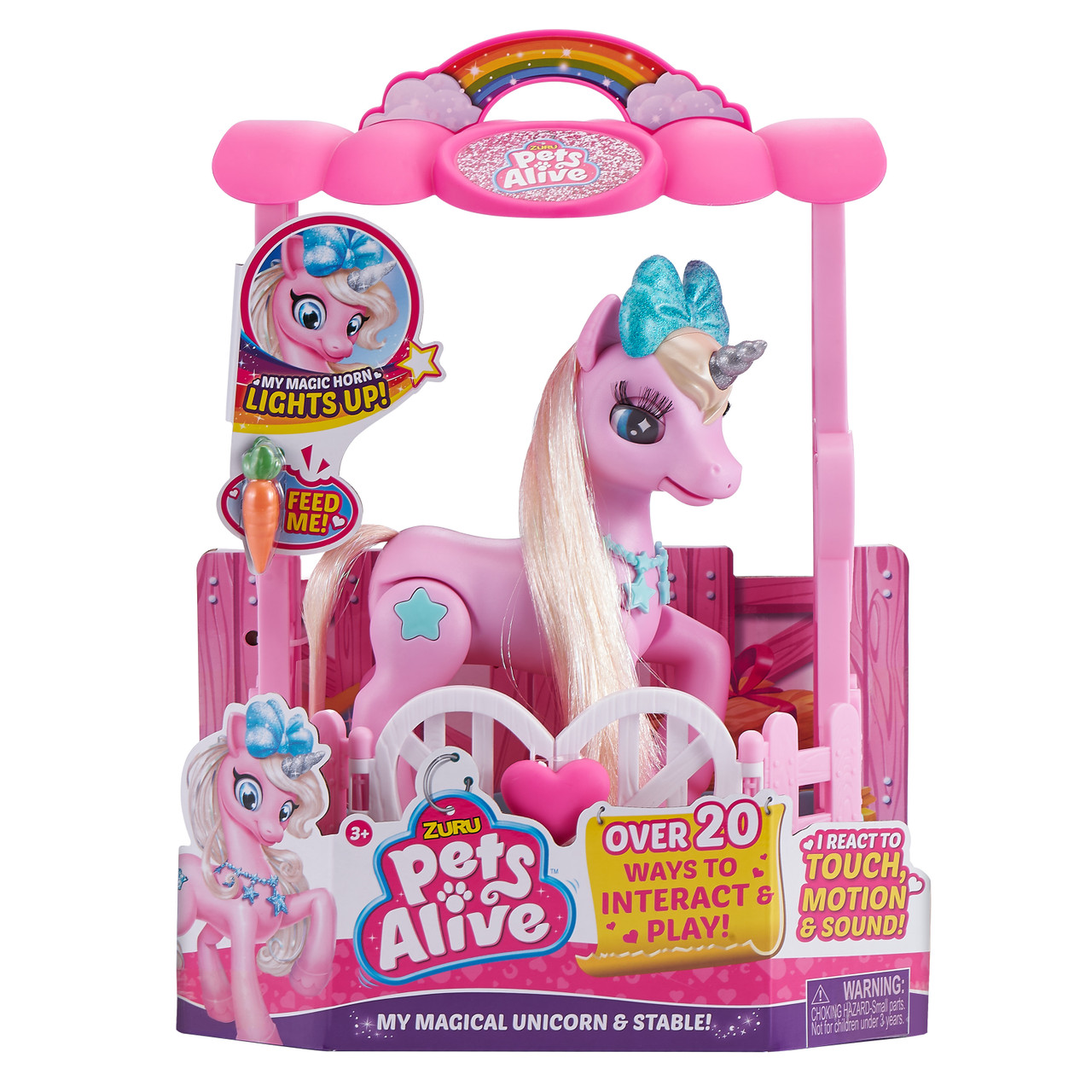 Zuru Pets Alve Unicorn Playset S1 | 9502 Zuru Pets Alve Unicorn Playset S1 | 9502