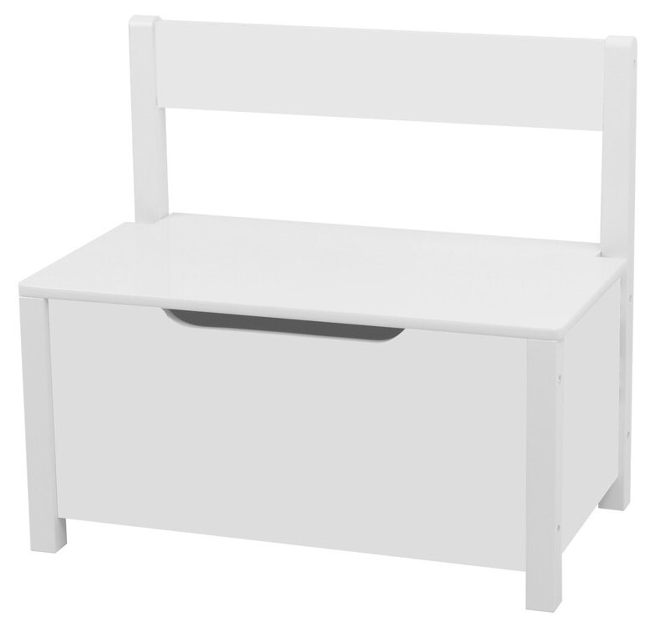 kids toy box white