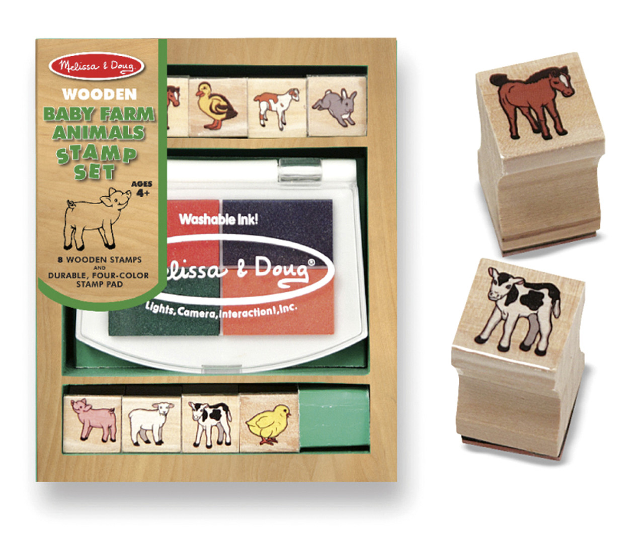 melissa and doug animal stamp set