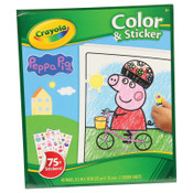 Crayola Color & Sticker Book – Peppa Pig